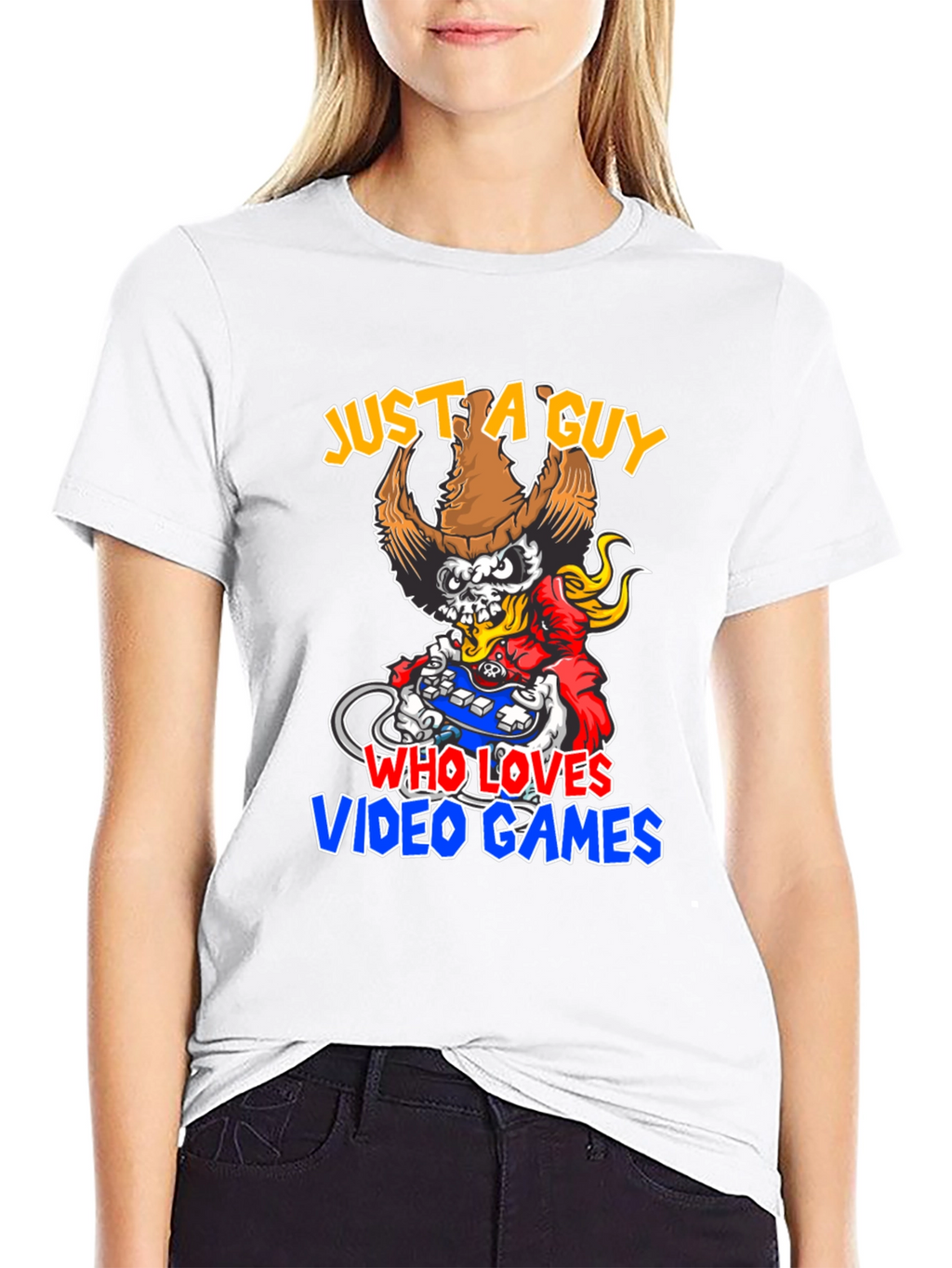 Just A Guy Who Loves Video Games T-Shirt