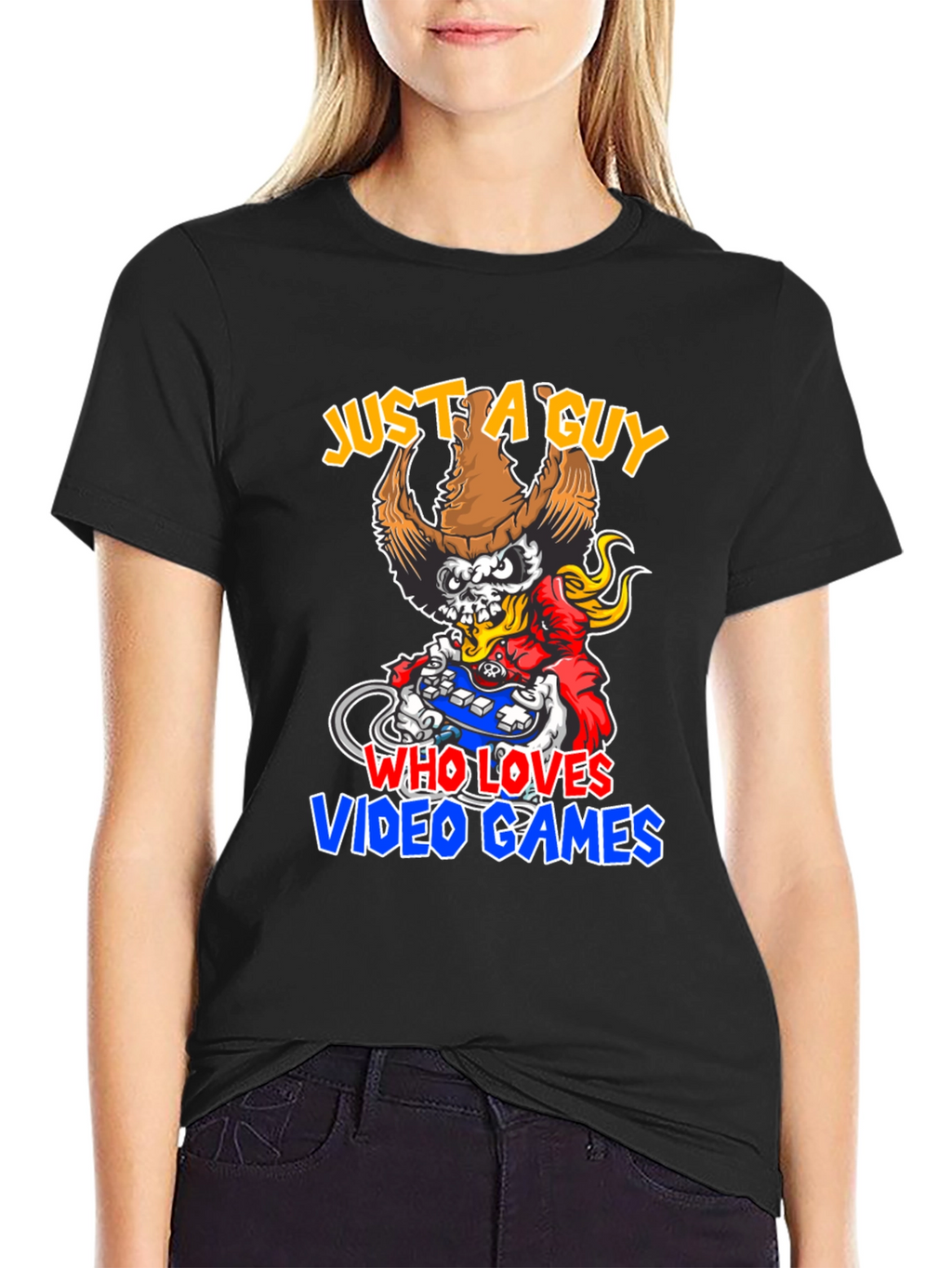 Just A Guy Who Loves Video Games T-Shirt