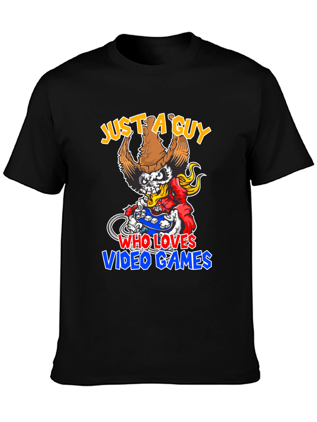 Just A Guy Who Loves Video Games T-Shirt