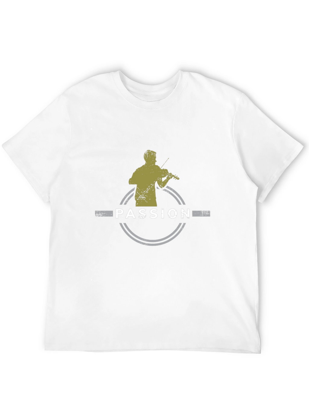 Passion Violinist Graphic Black T-Shirt