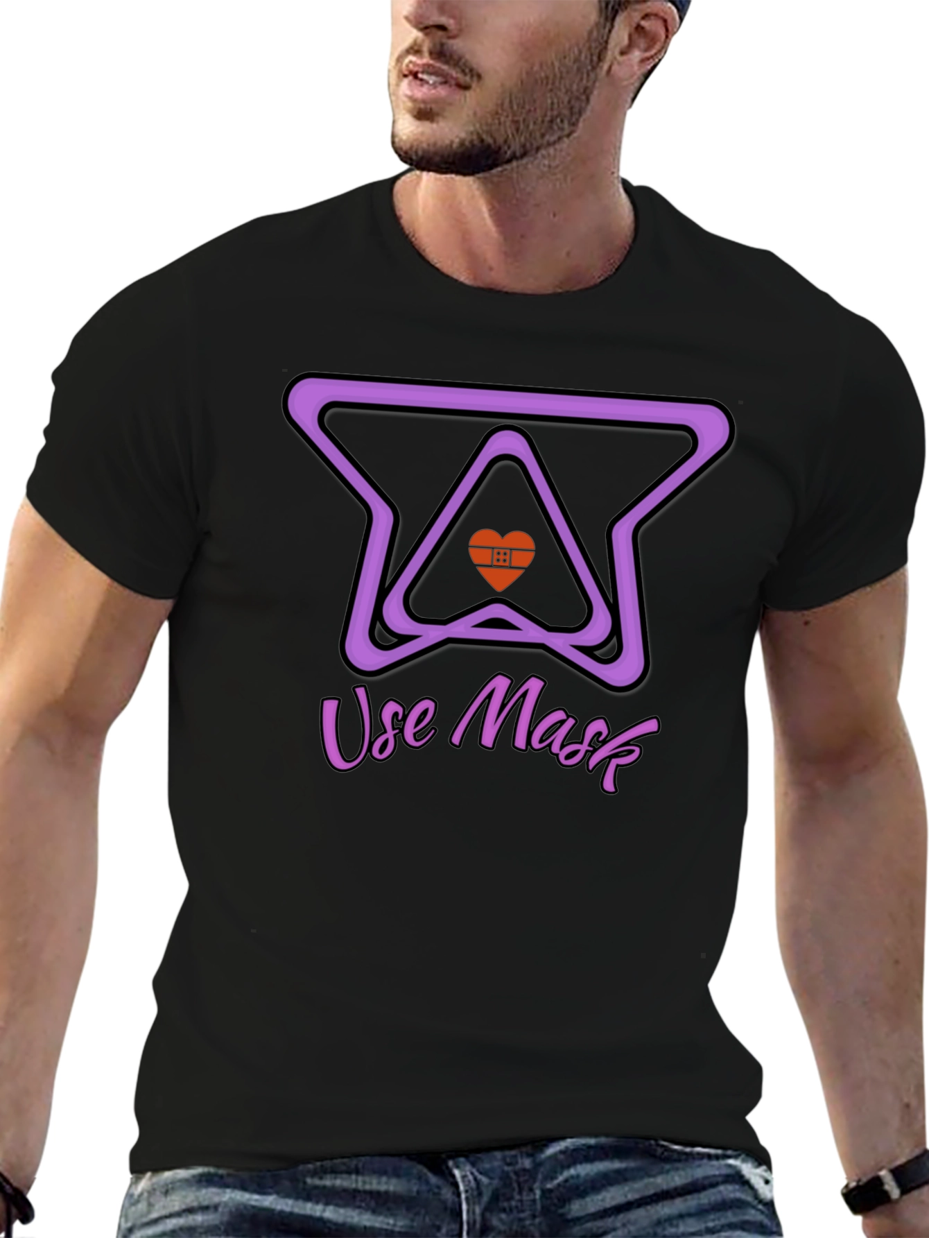 Use Mask Graphic Tee - Stay Safe & Stylish