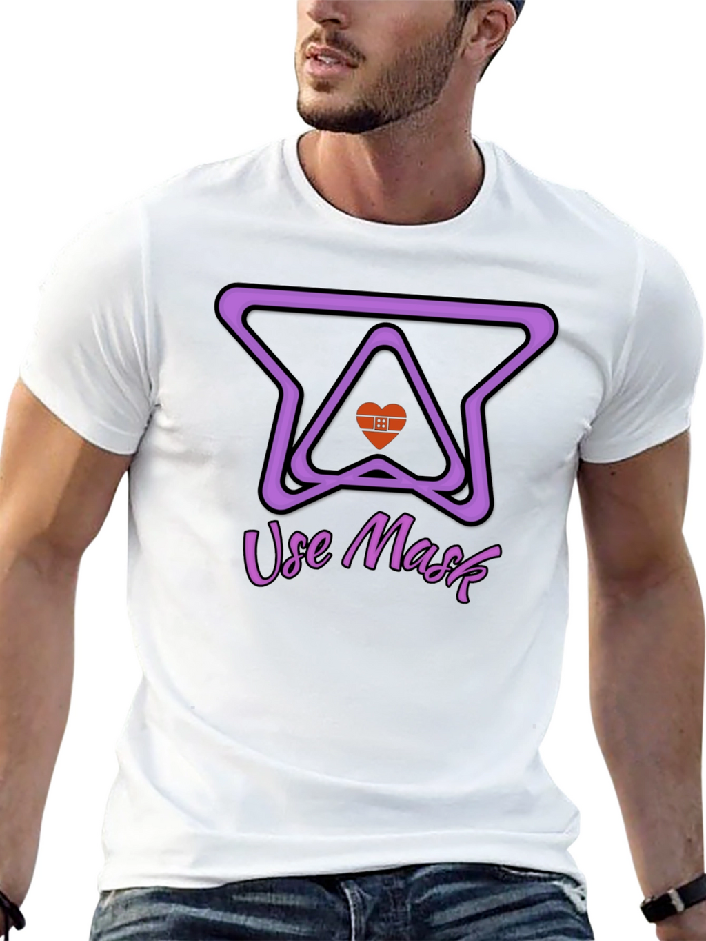 Use Mask Graphic Tee - Stay Safe & Stylish