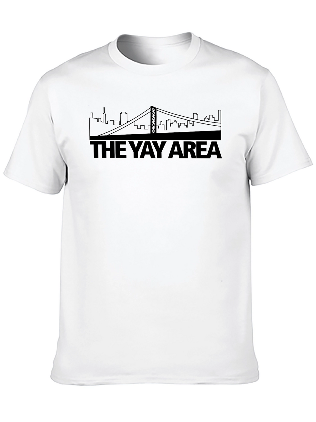 The Yay Area Black T-Shirt