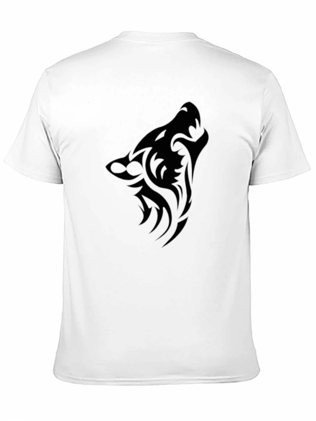 Tribal Wolf Graphic T-Shirt