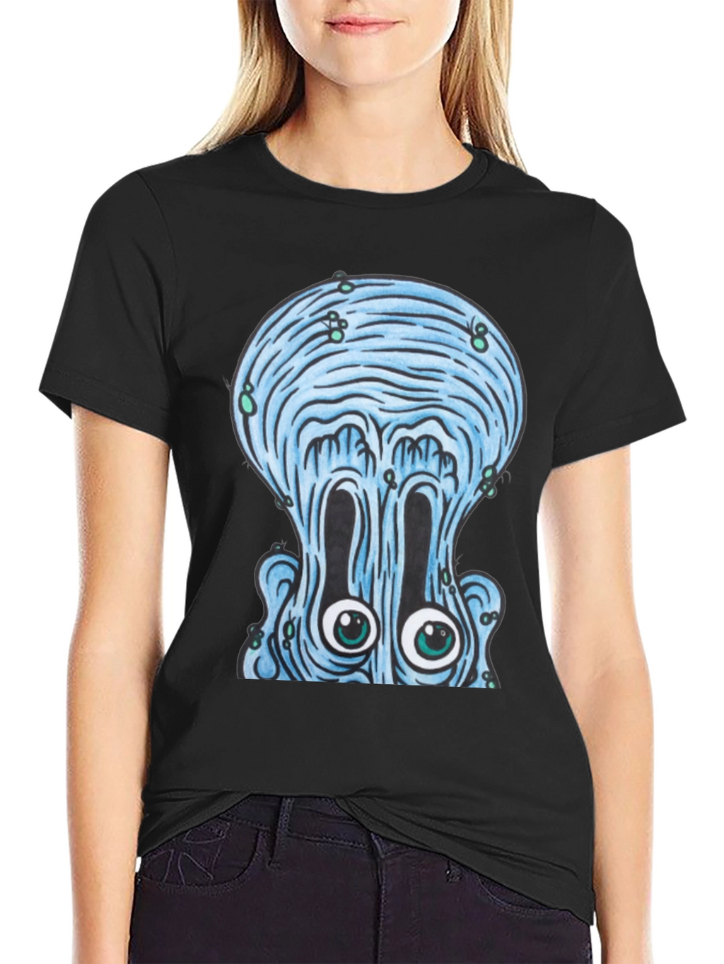Squidward T-Shirt - Bold Cartoon Graphic Tee