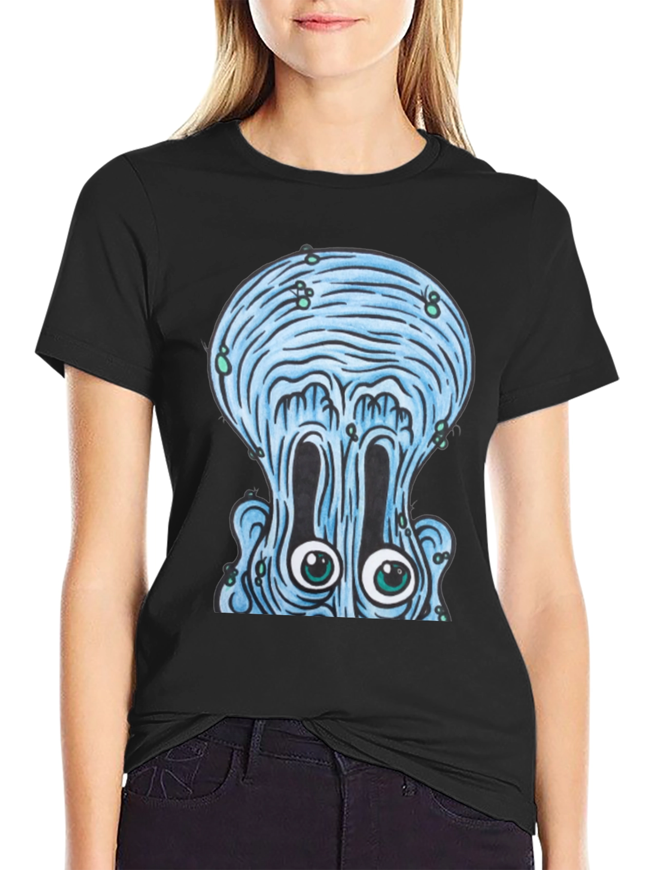 Squidward T-Shirt - Bold Cartoon Graphic Tee
