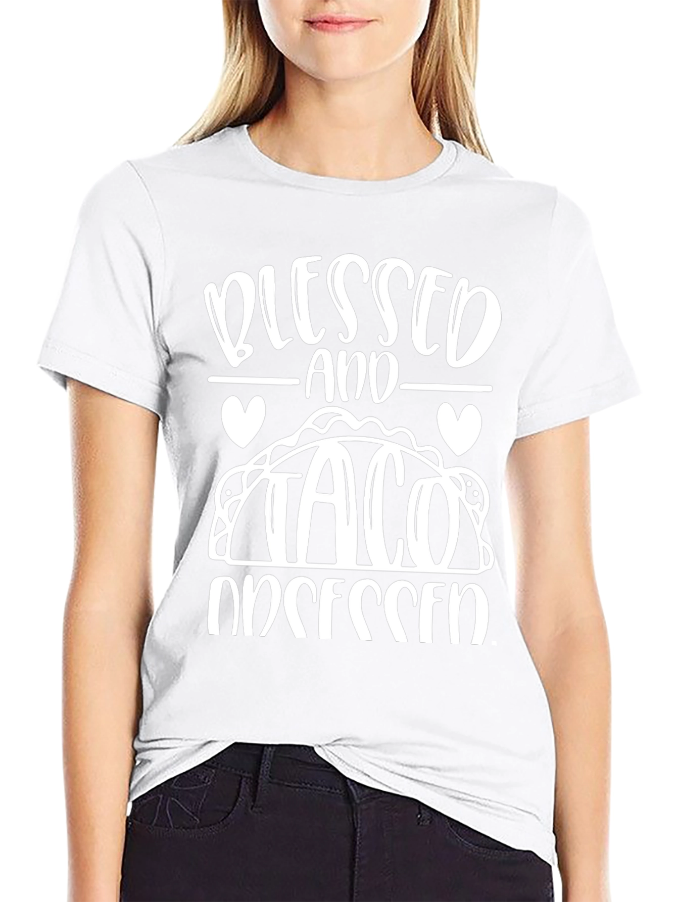 Blessed and Taco Obsessed T-Shirt