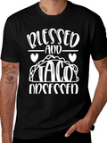 Blessed and Taco Obsessed T-Shirt