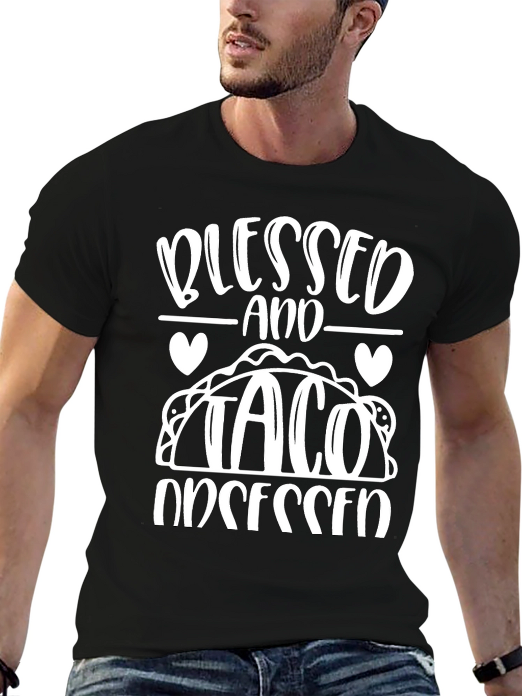 Blessed and Taco Obsessed T-Shirt