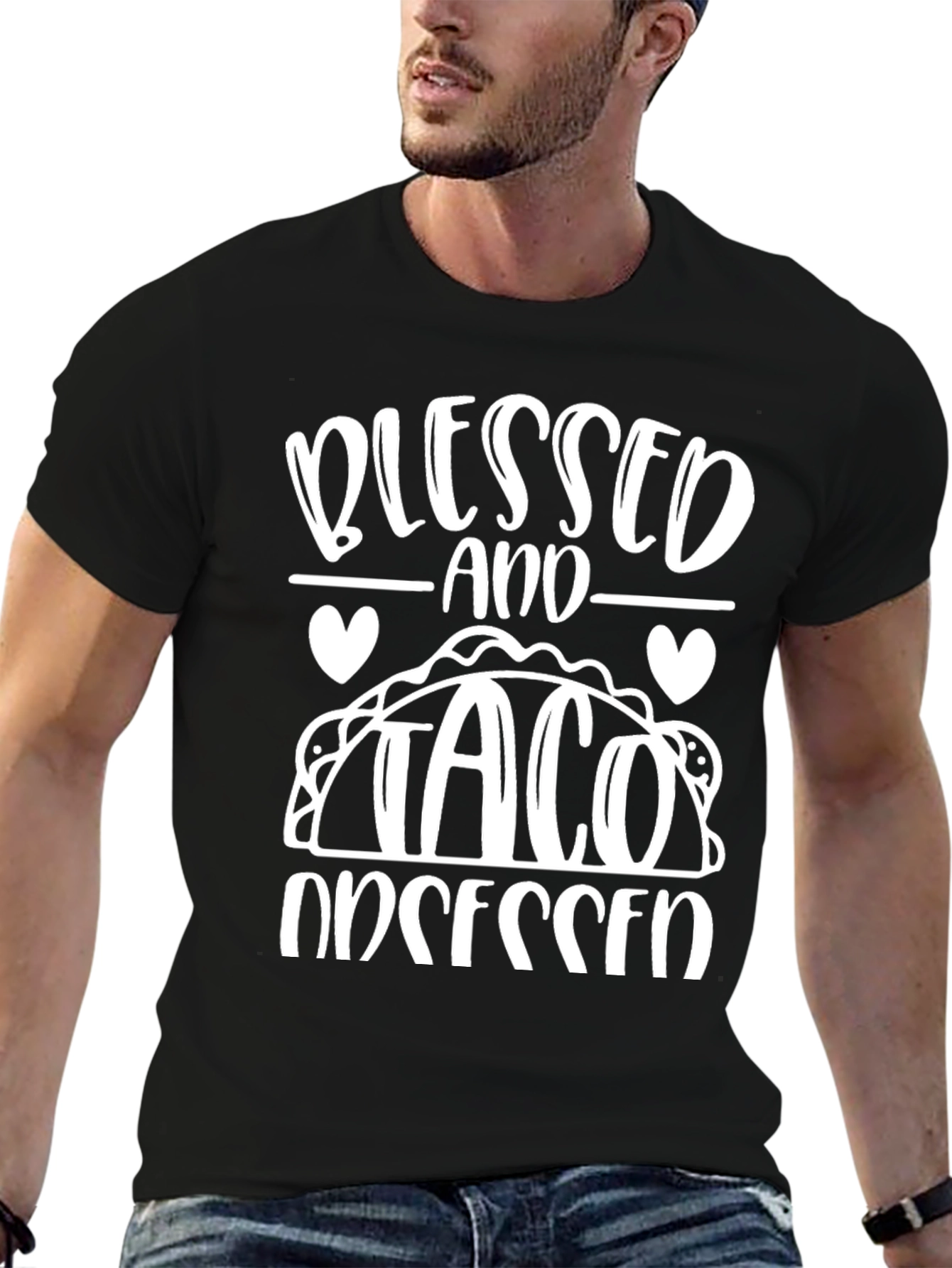 Blessed and Taco Obsessed T-Shirt