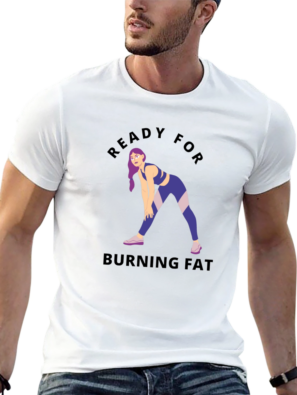 Burning Fat Fitness T-Shirt