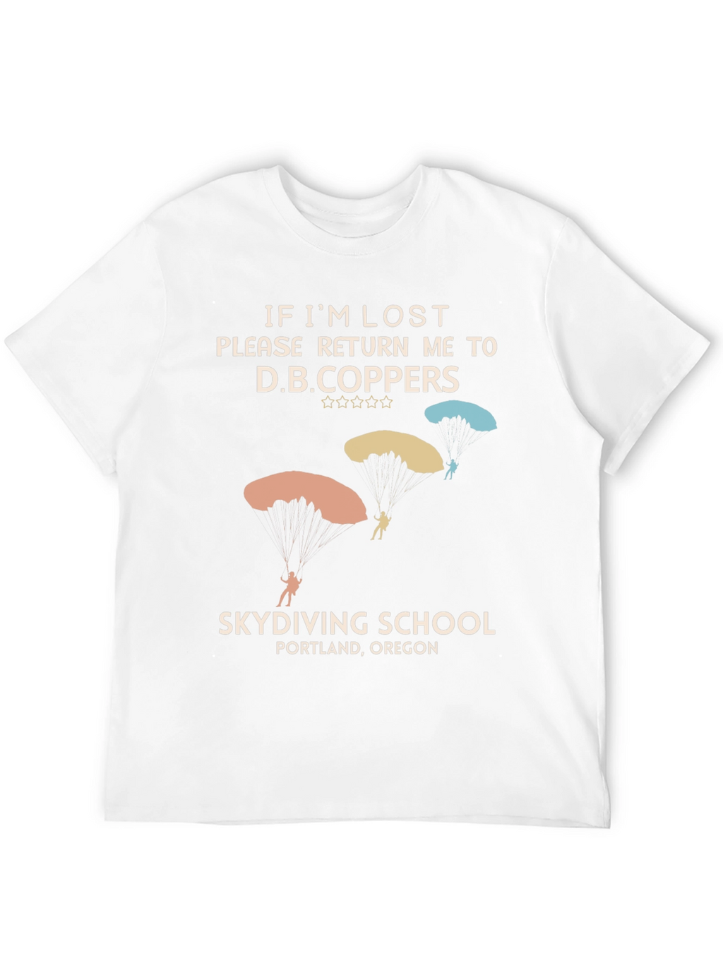 DB Coppers Skydiving School T-Shirt