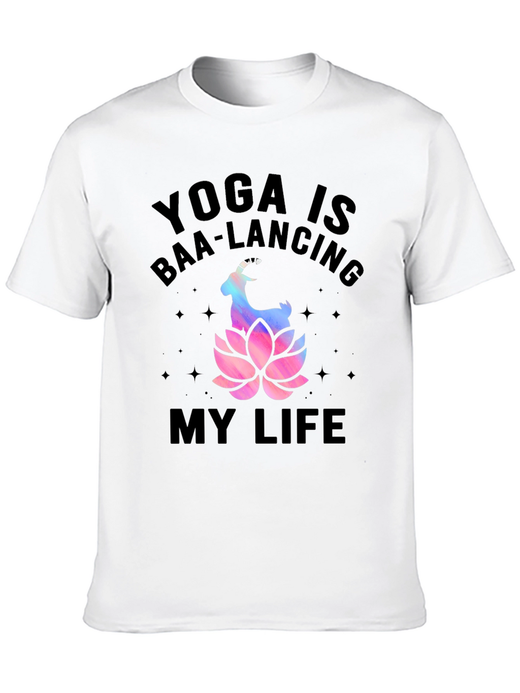 Yoga Baa-lancing Life Graphic Tee