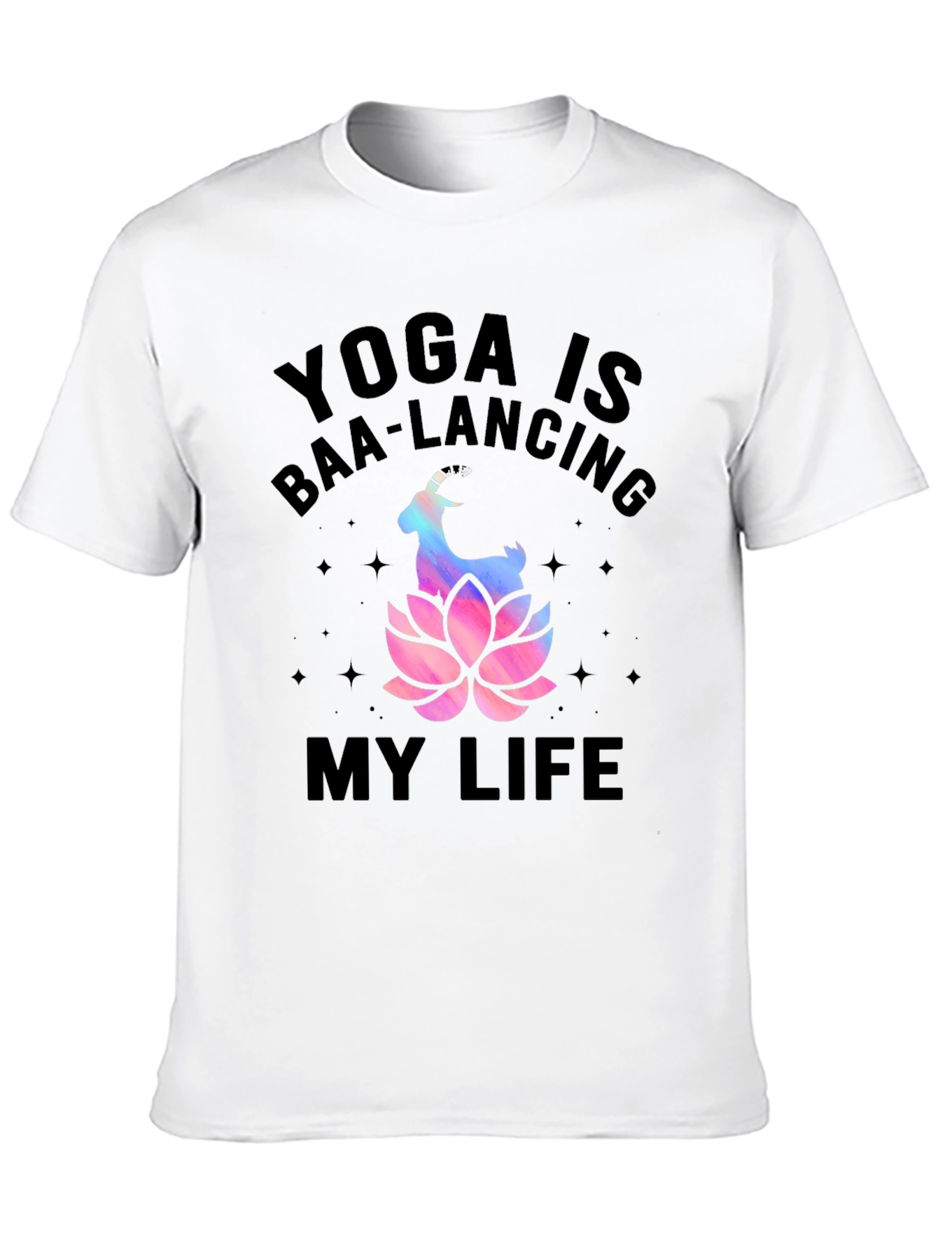 Yoga Baa-lancing Life Graphic Tee