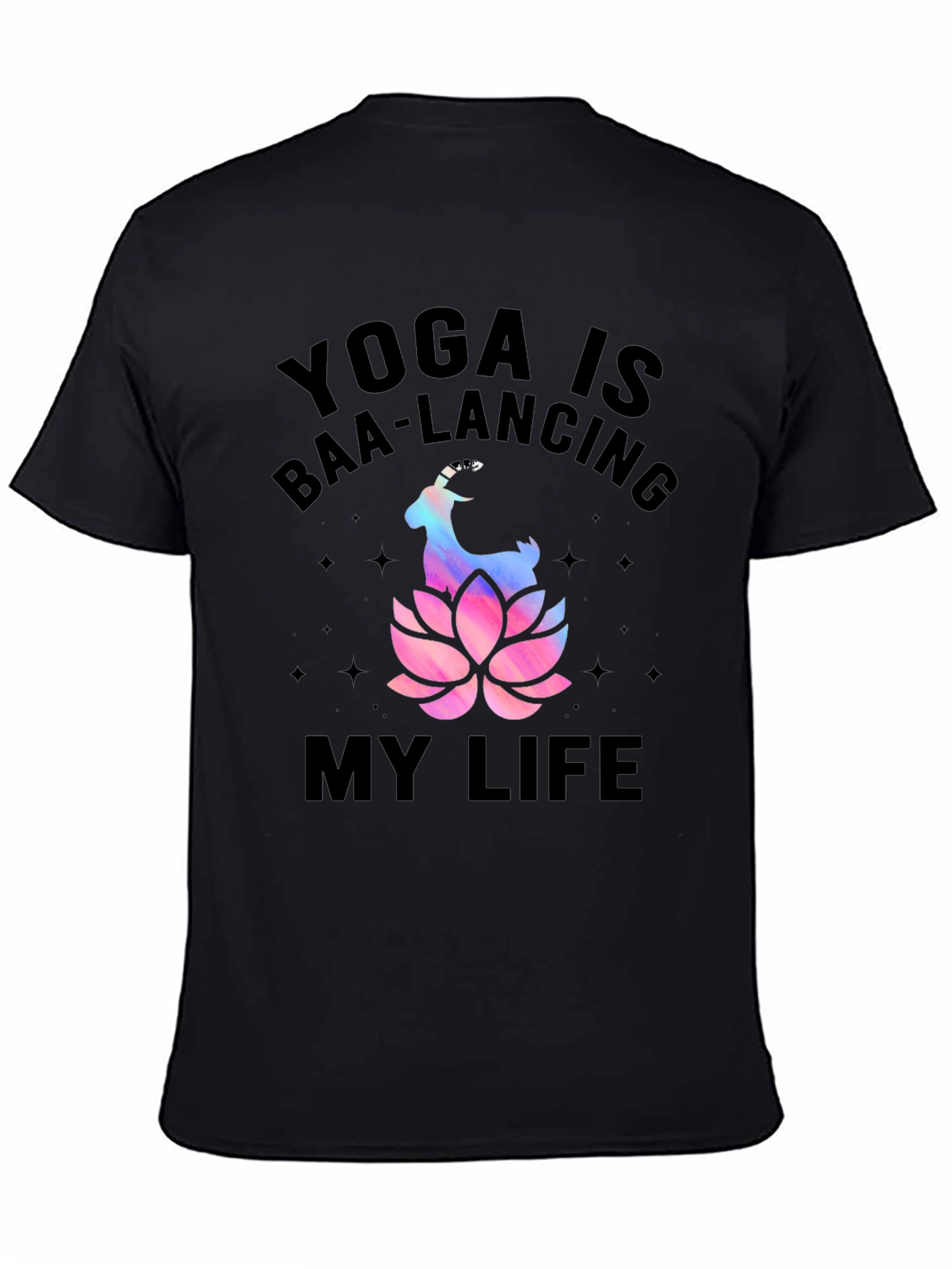 Yoga Baa-lancing Life Graphic Tee