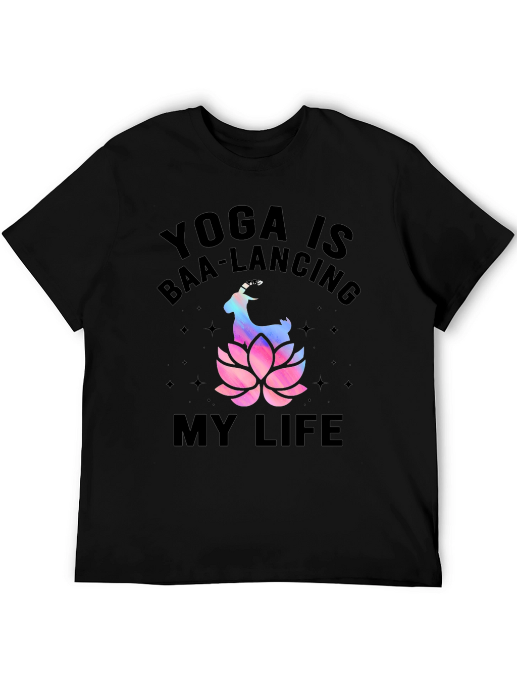 Yoga Baa-lancing Life Graphic Tee