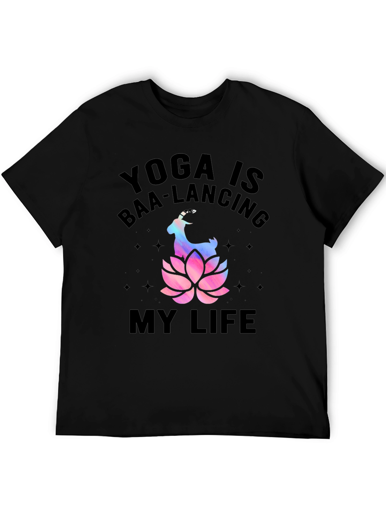 Yoga Baa-lancing Life Graphic Tee
