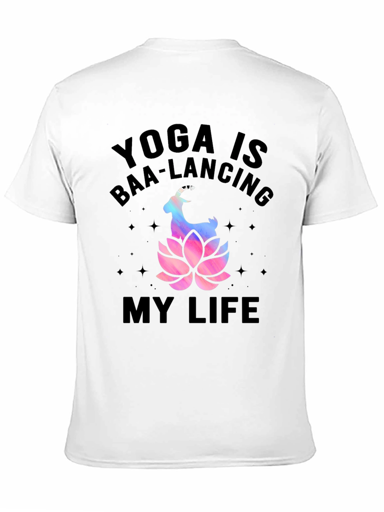 Yoga Baa-lancing Life Graphic Tee