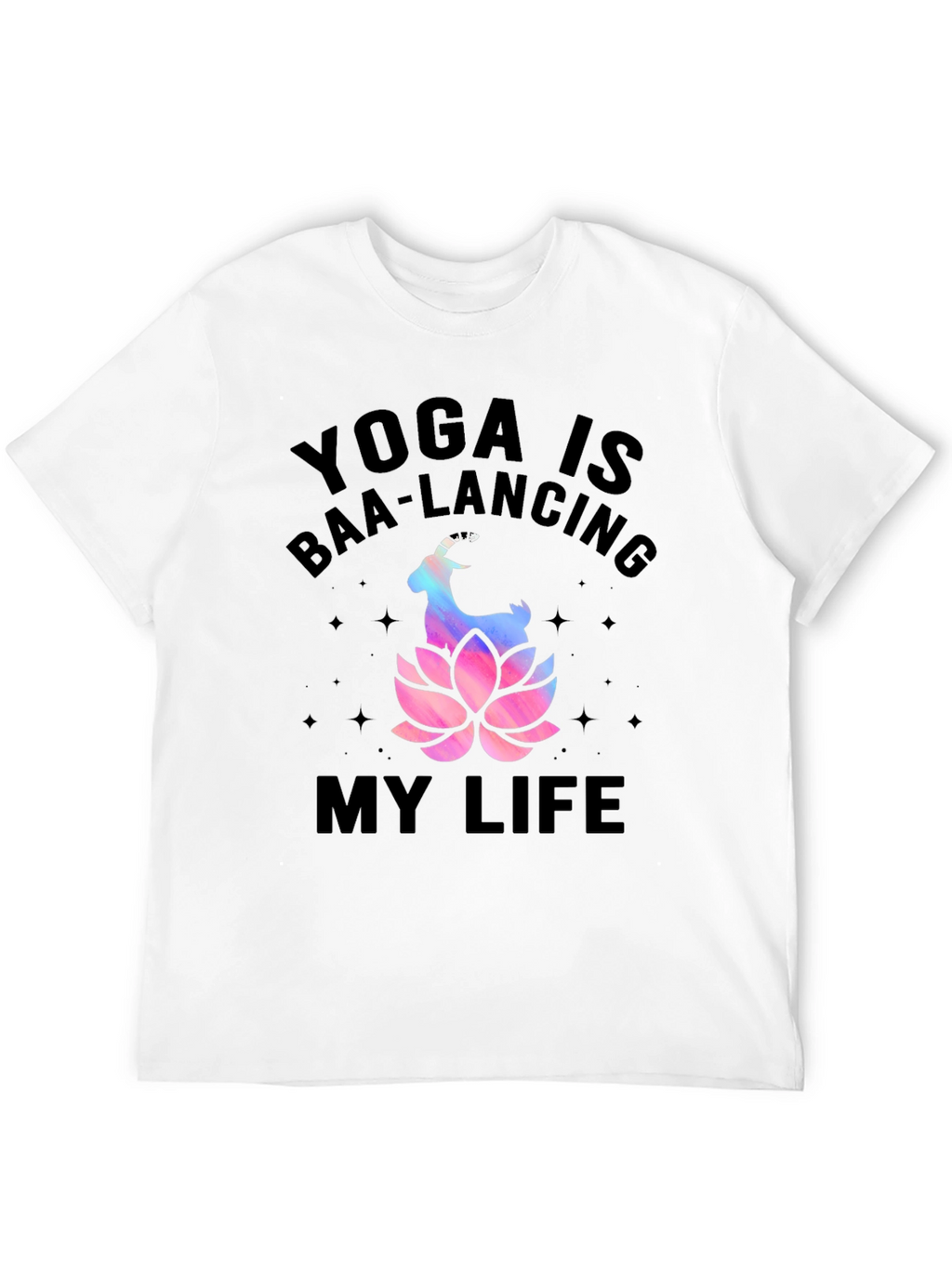 Yoga Baa-lancing Life Graphic Tee