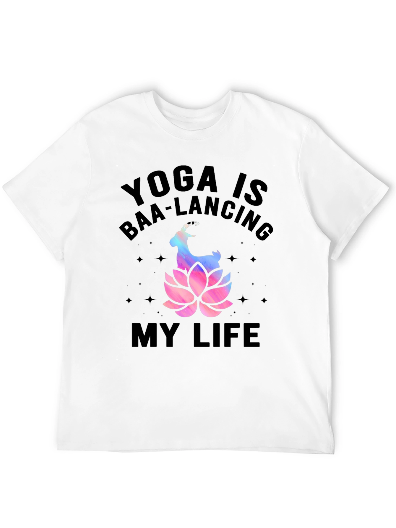 Yoga Baa-lancing Life Graphic Tee