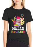 Hello 5th Grade T-Shirt Back To School