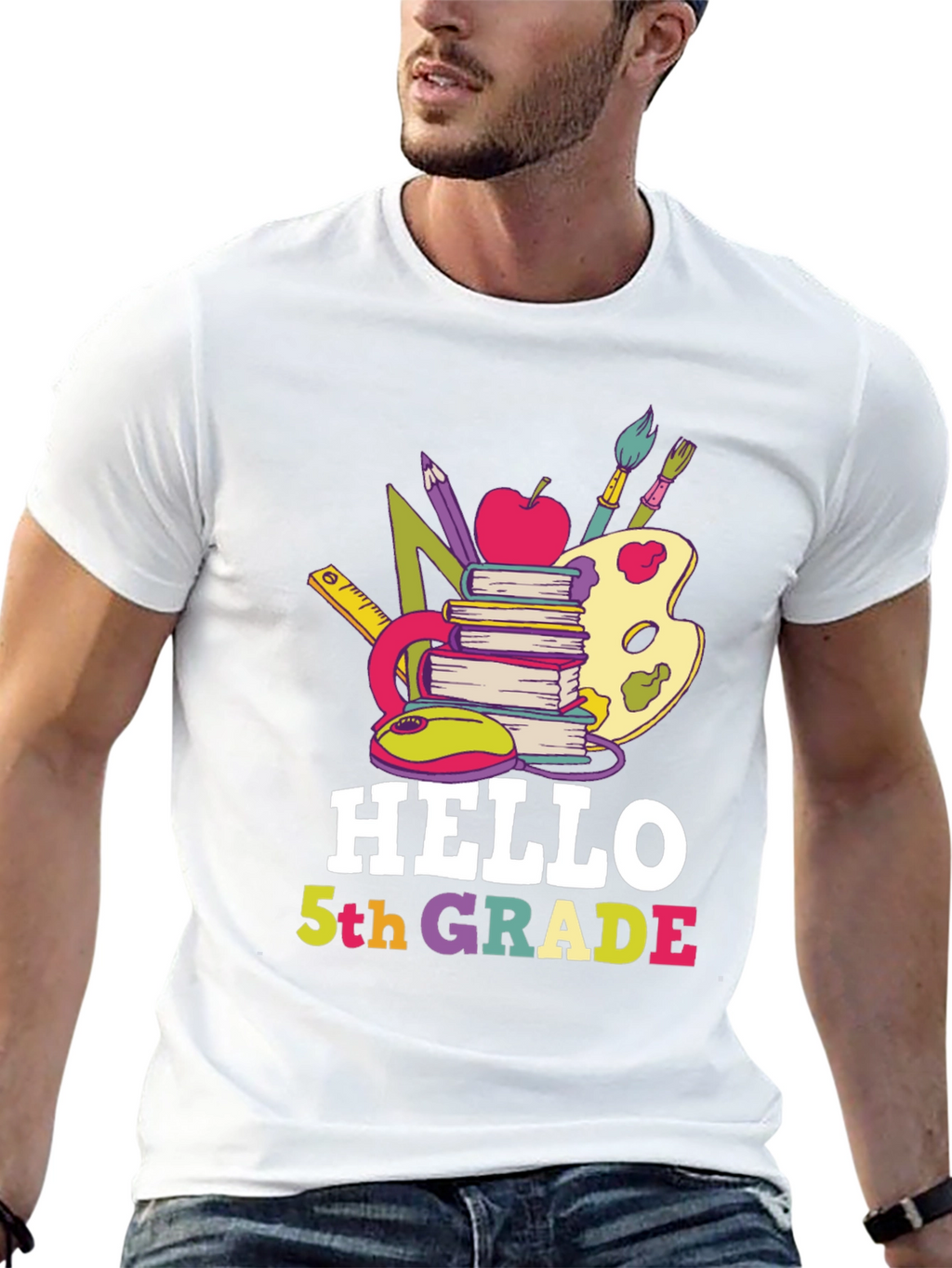 Hello 5th Grade T-Shirt Back To School
