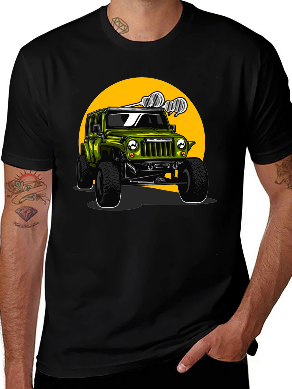 Off-Road Adventure Tee - Jeep & Lacrosse Design