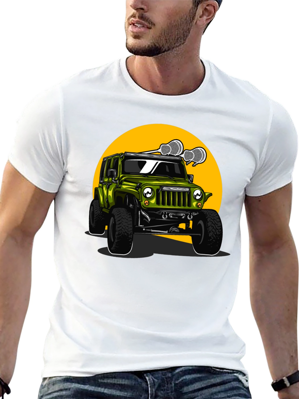 Off-Road Adventure Tee - Jeep & Lacrosse Design