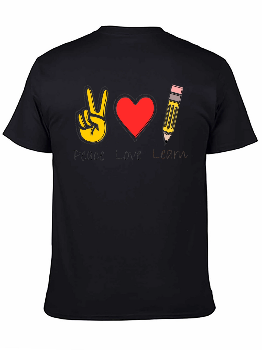 Peace Love Art T-Shirt