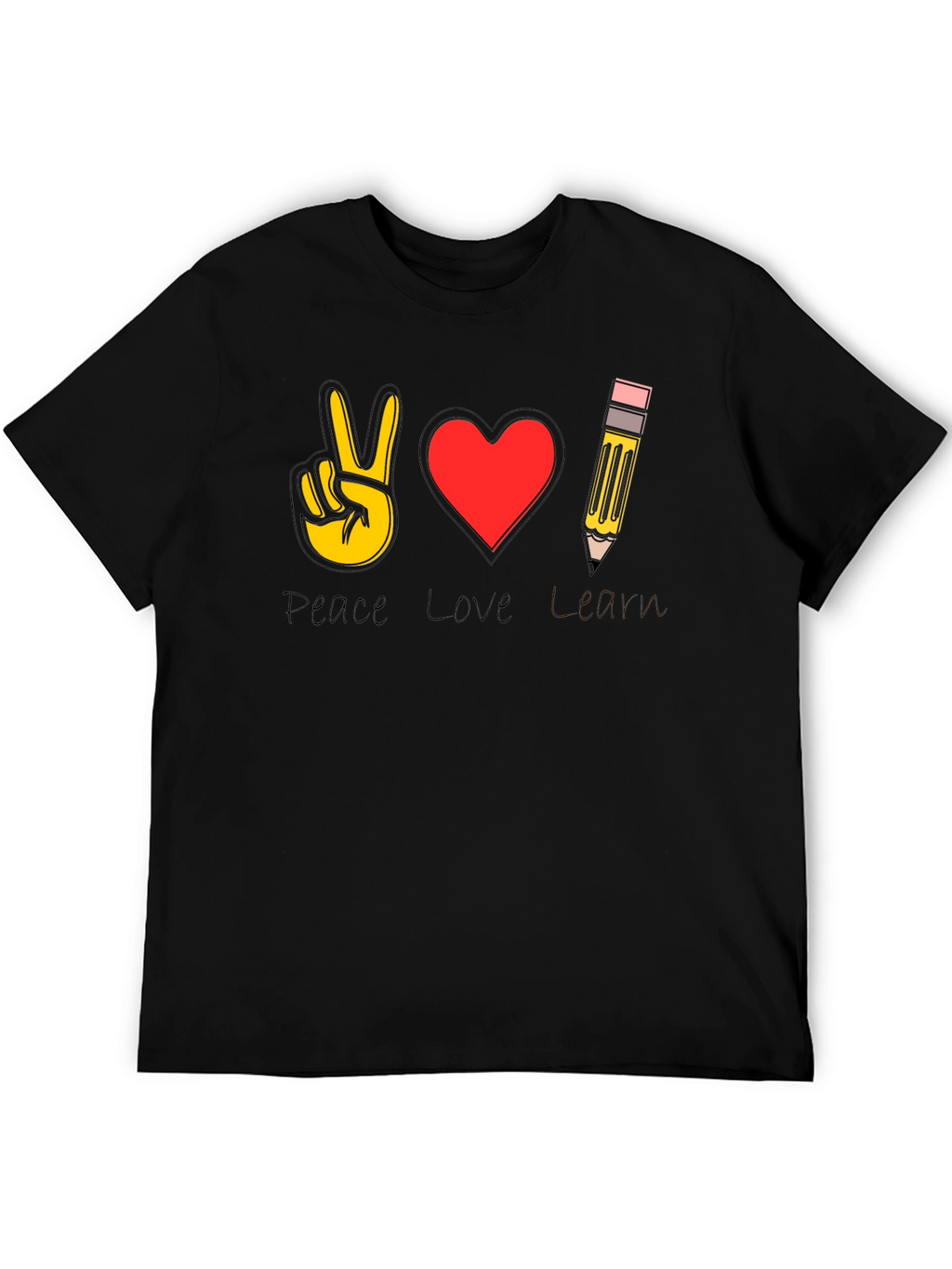 Peace Love Art T-Shirt