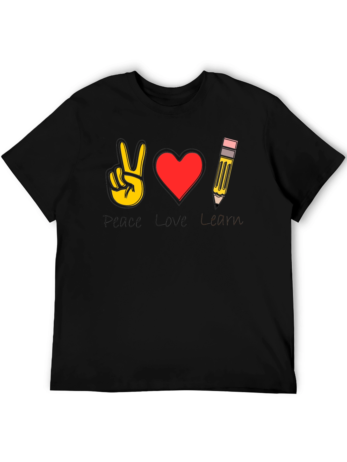 Peace Love Art T-Shirt