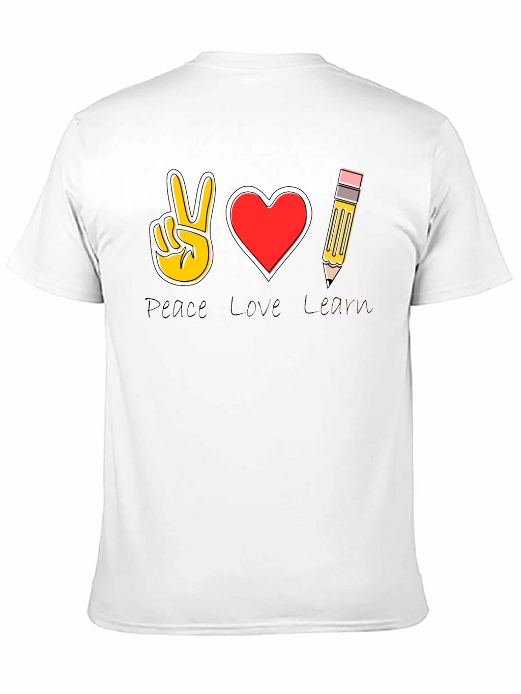 Peace Love Art T-Shirt