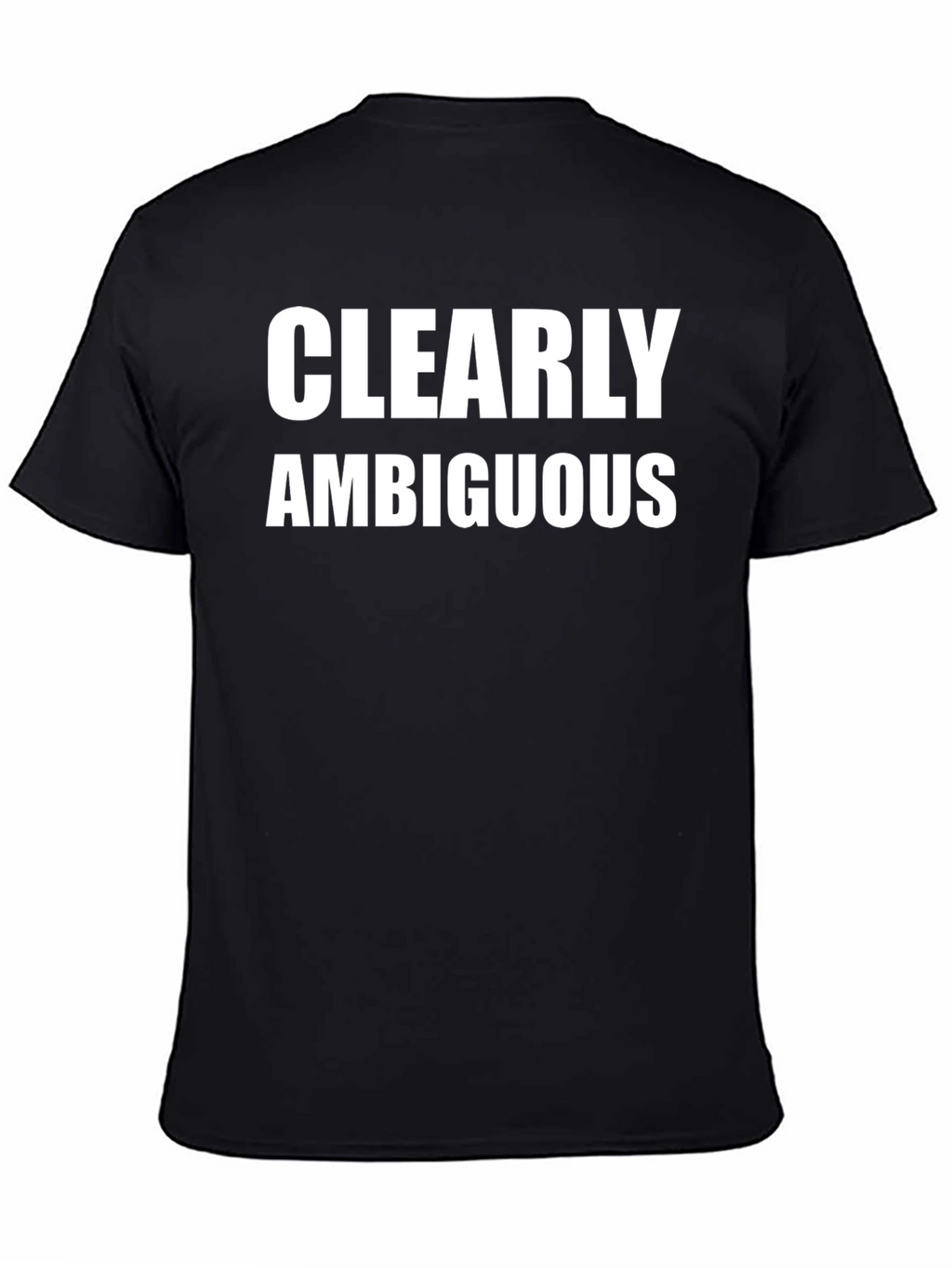 Clearly Ambiguous Graphic T-Shirt