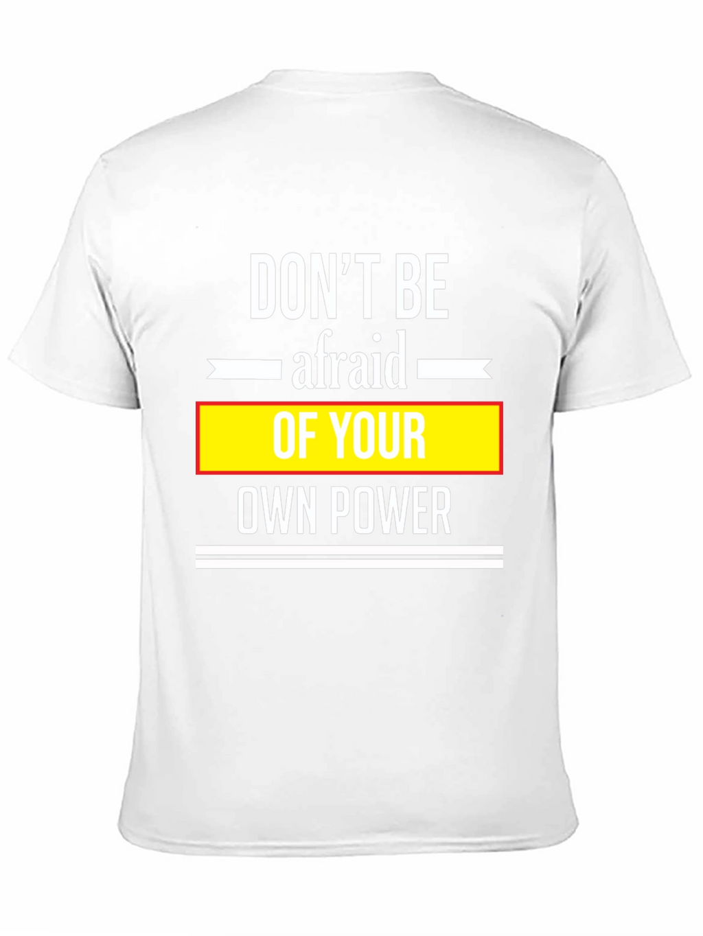 Dont Be Afraid Black T-Shirt