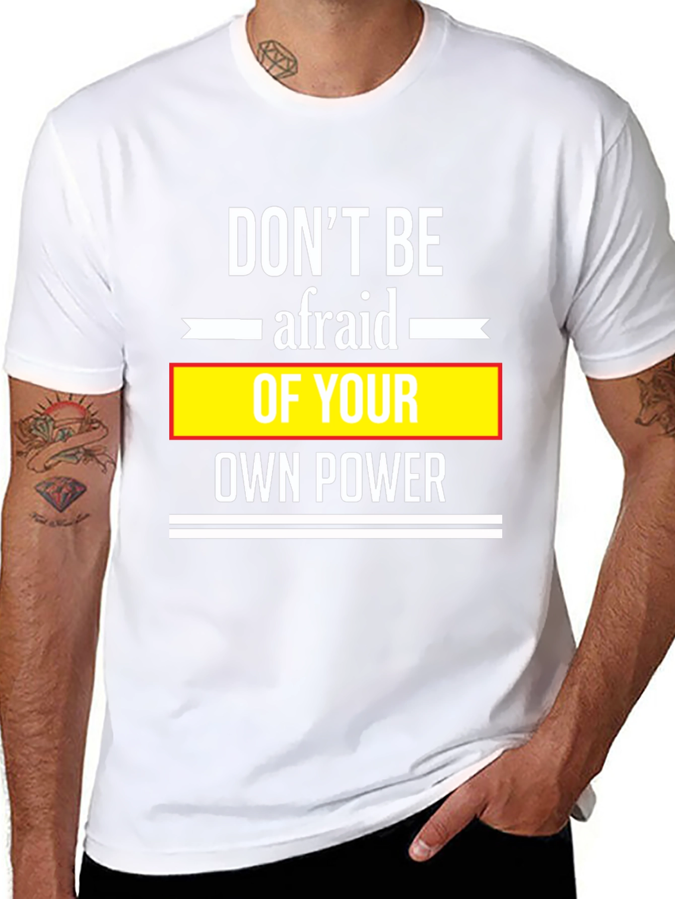 Dont Be Afraid Black T-Shirt