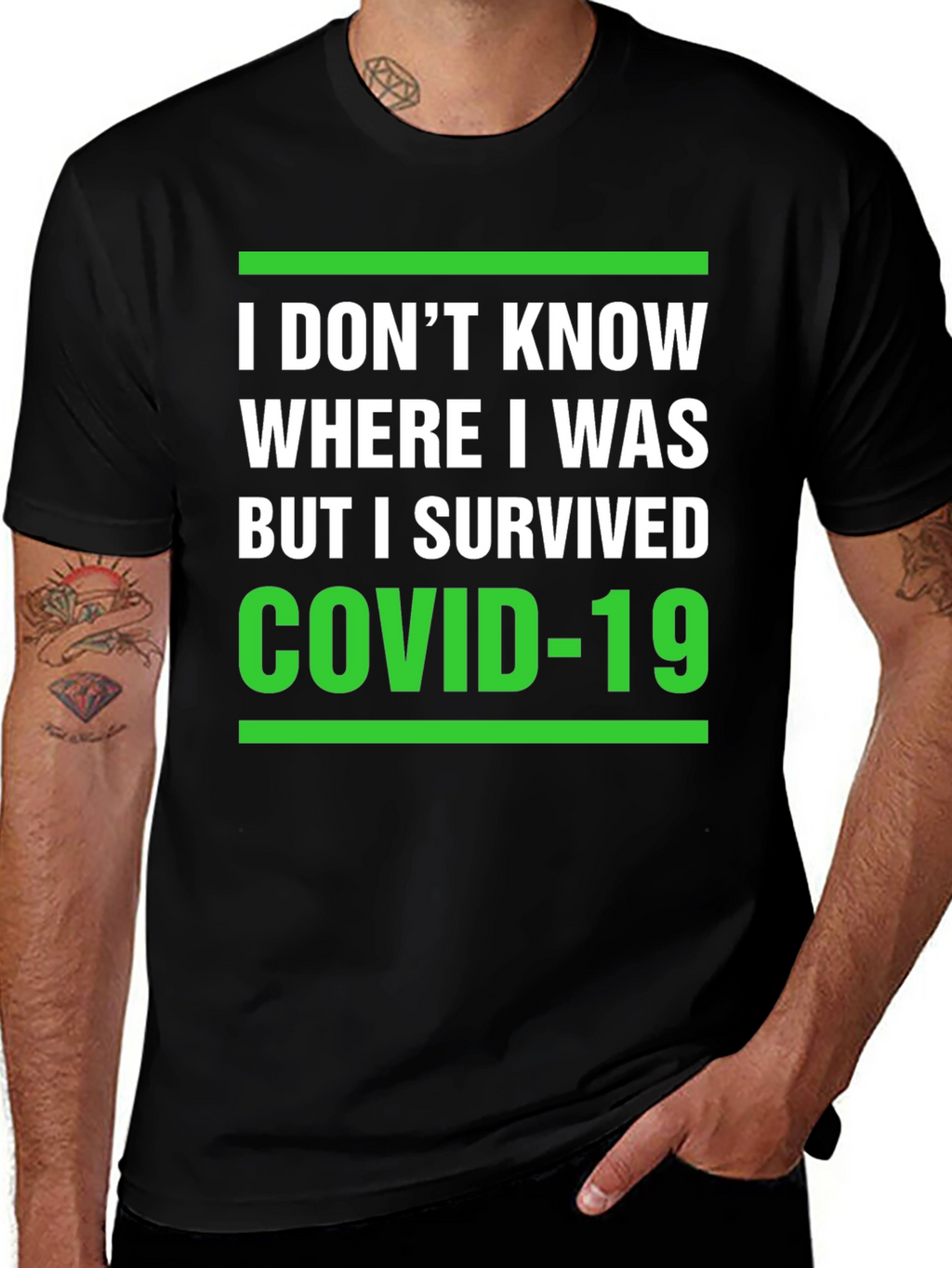 COVID-19 Survivor T-Shirt - Funny Quarantine Tee