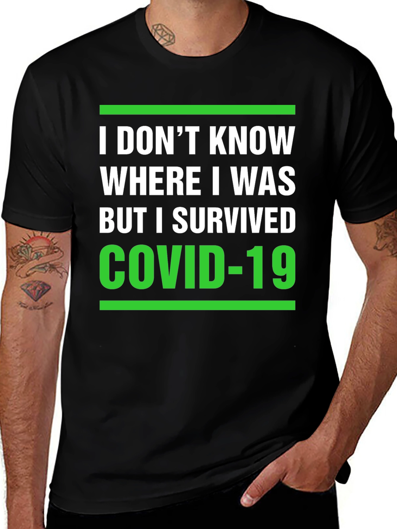 COVID-19 Survivor T-Shirt - Funny Quarantine Tee