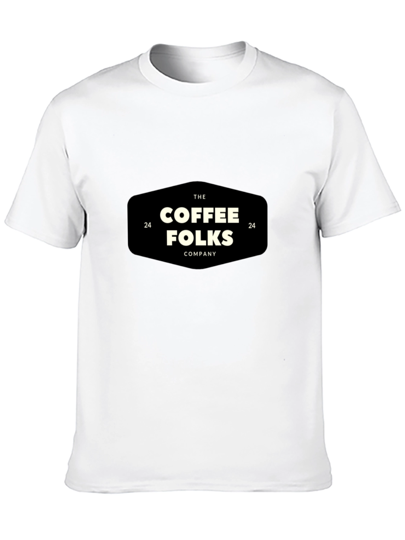 Coffee Folks Company Black T-Shirt