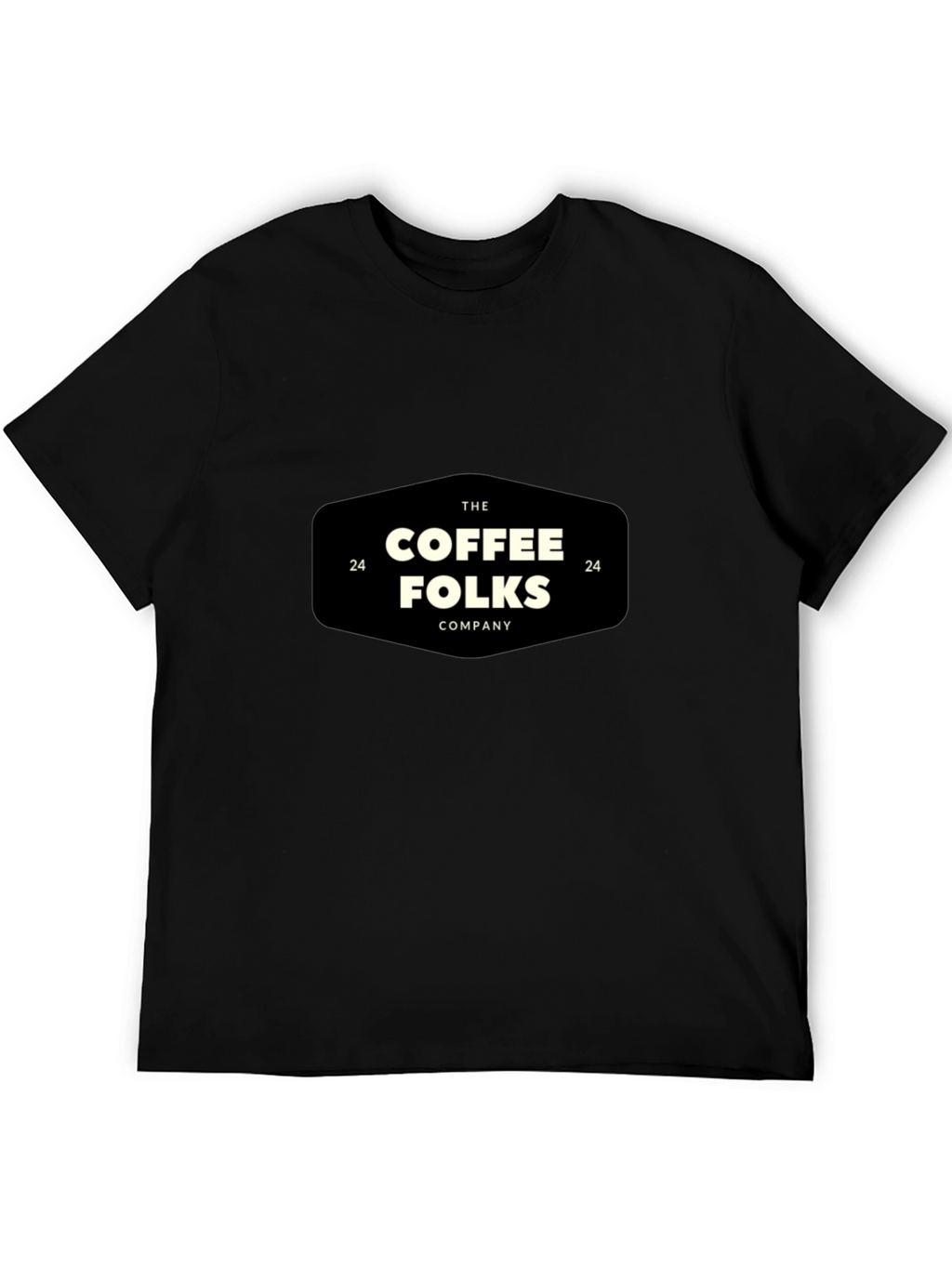 Coffee Folks Company Black T-Shirt