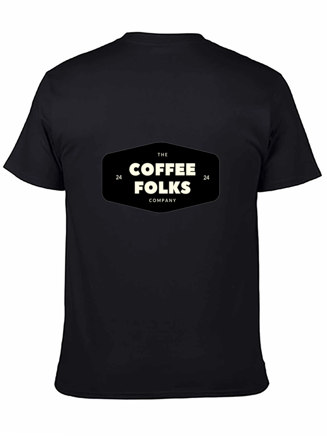 Coffee Folks Company Black T-Shirt
