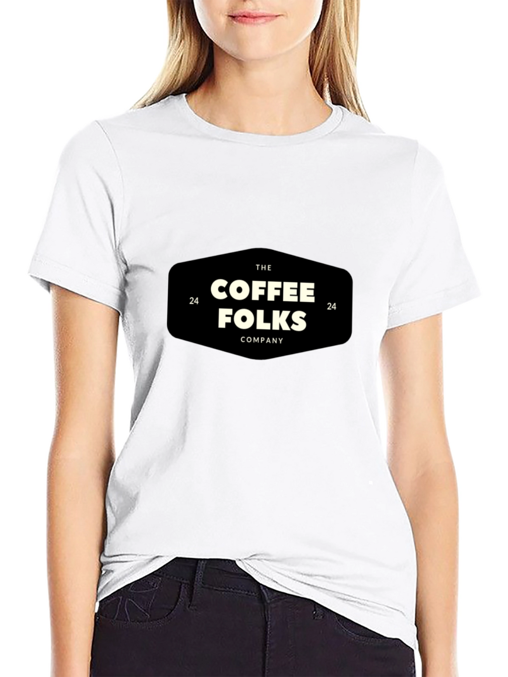 Coffee Folks Company Black T-Shirt