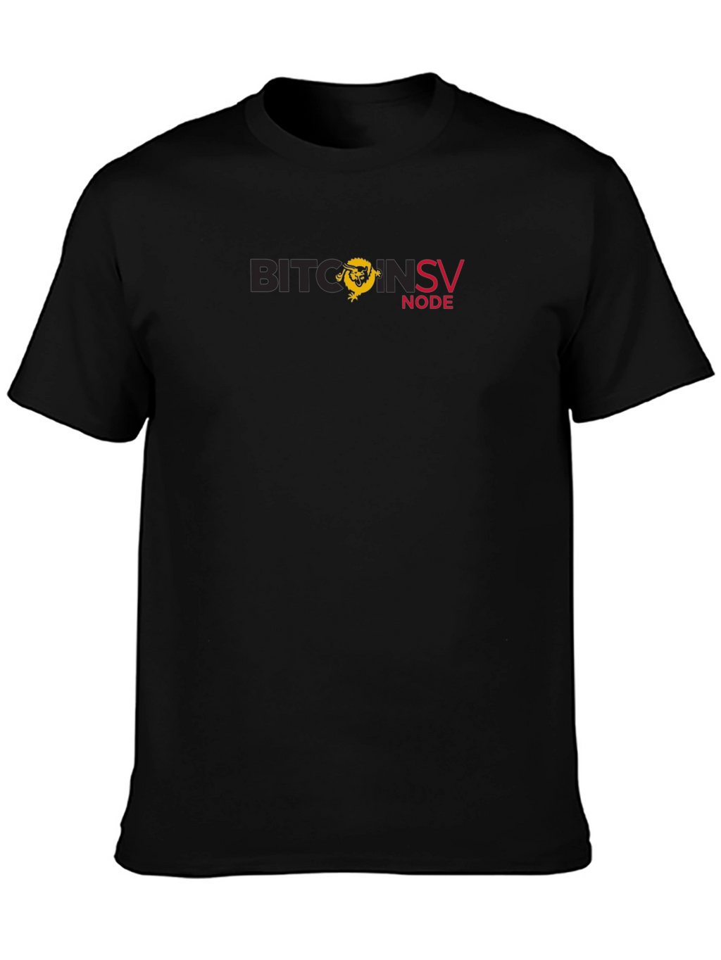 Bitcoin SV Node Black T-Shirt