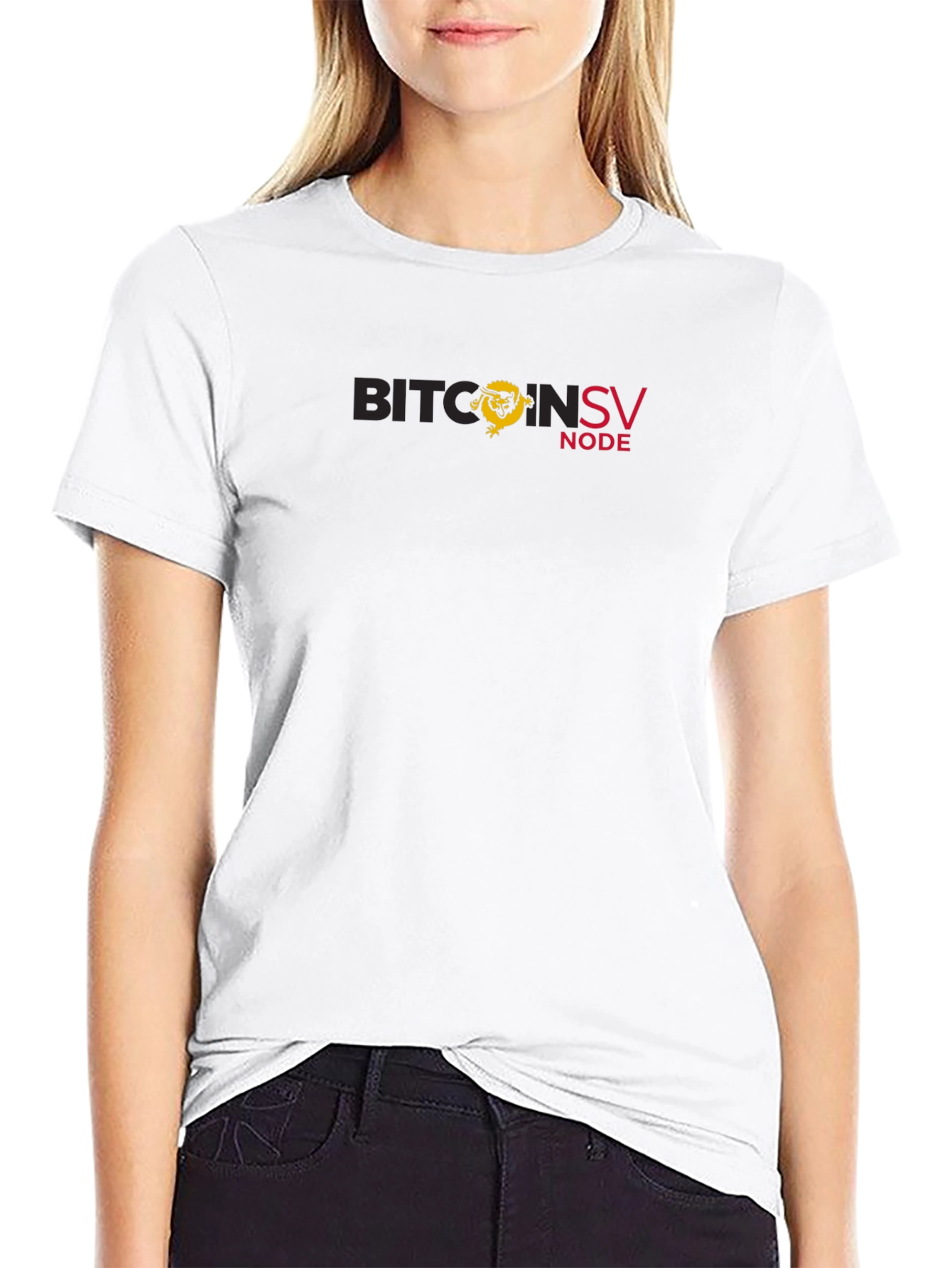 Bitcoin SV Node Black T-Shirt