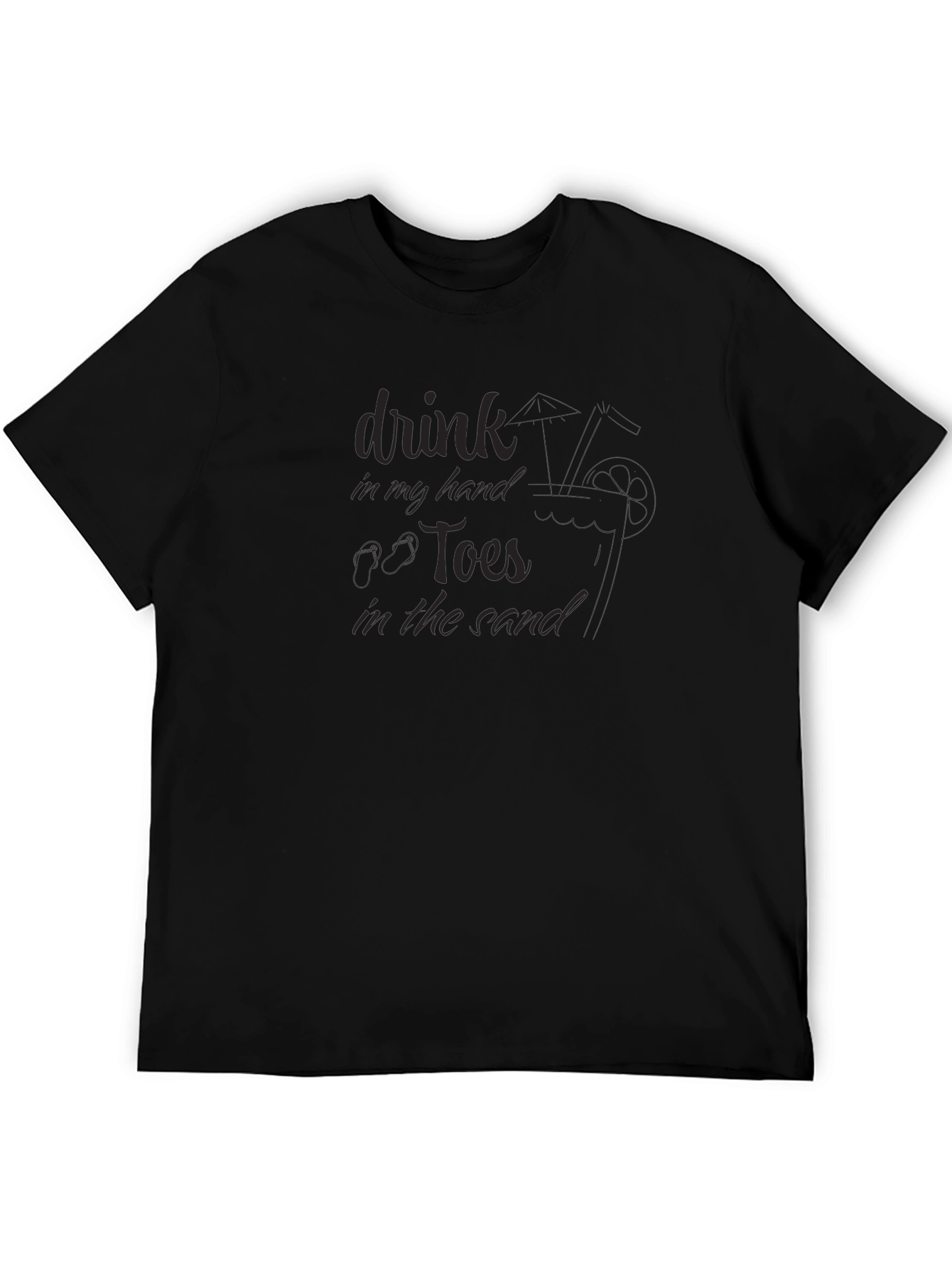 Drink in My Hand Toes in the Sand T-Shirt