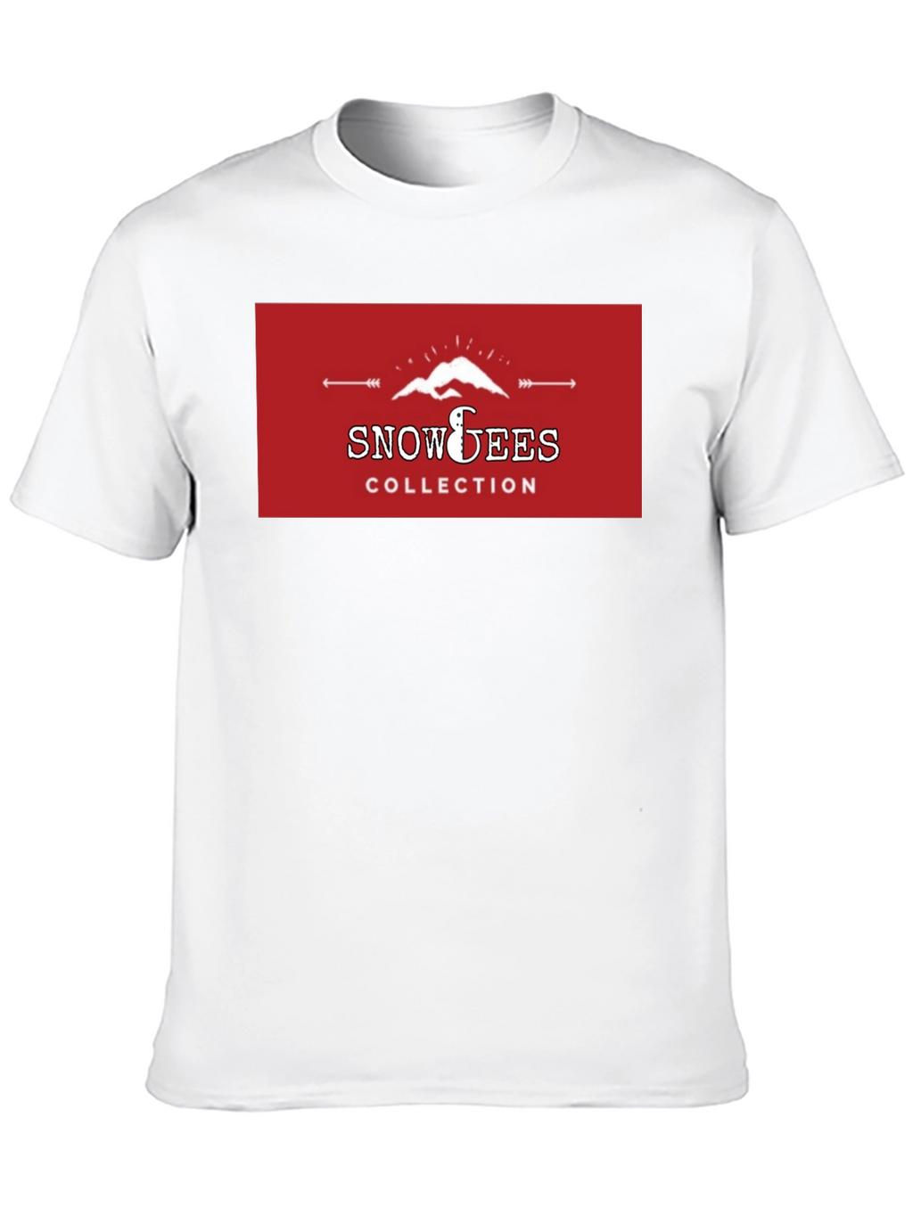 Snowees Collection Graphic Black T-Shirt