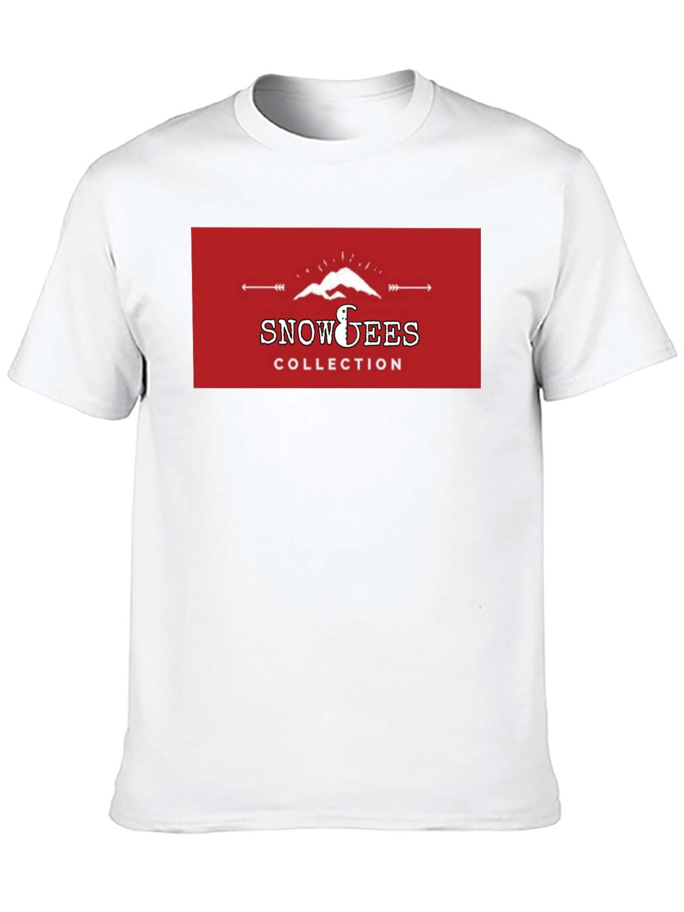 Snowees Collection Graphic Black T-Shirt