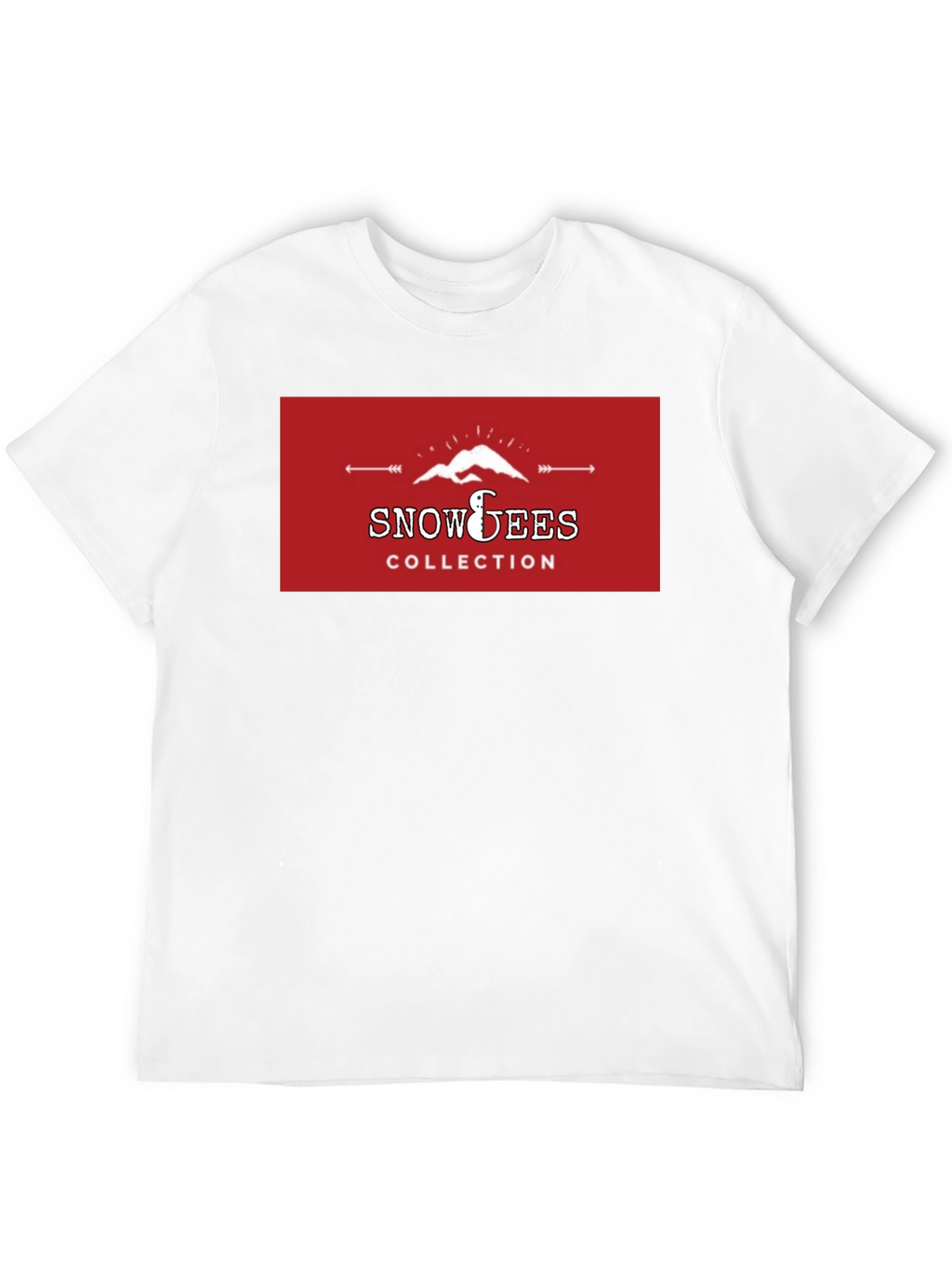 Snowees Collection Graphic Black T-Shirt