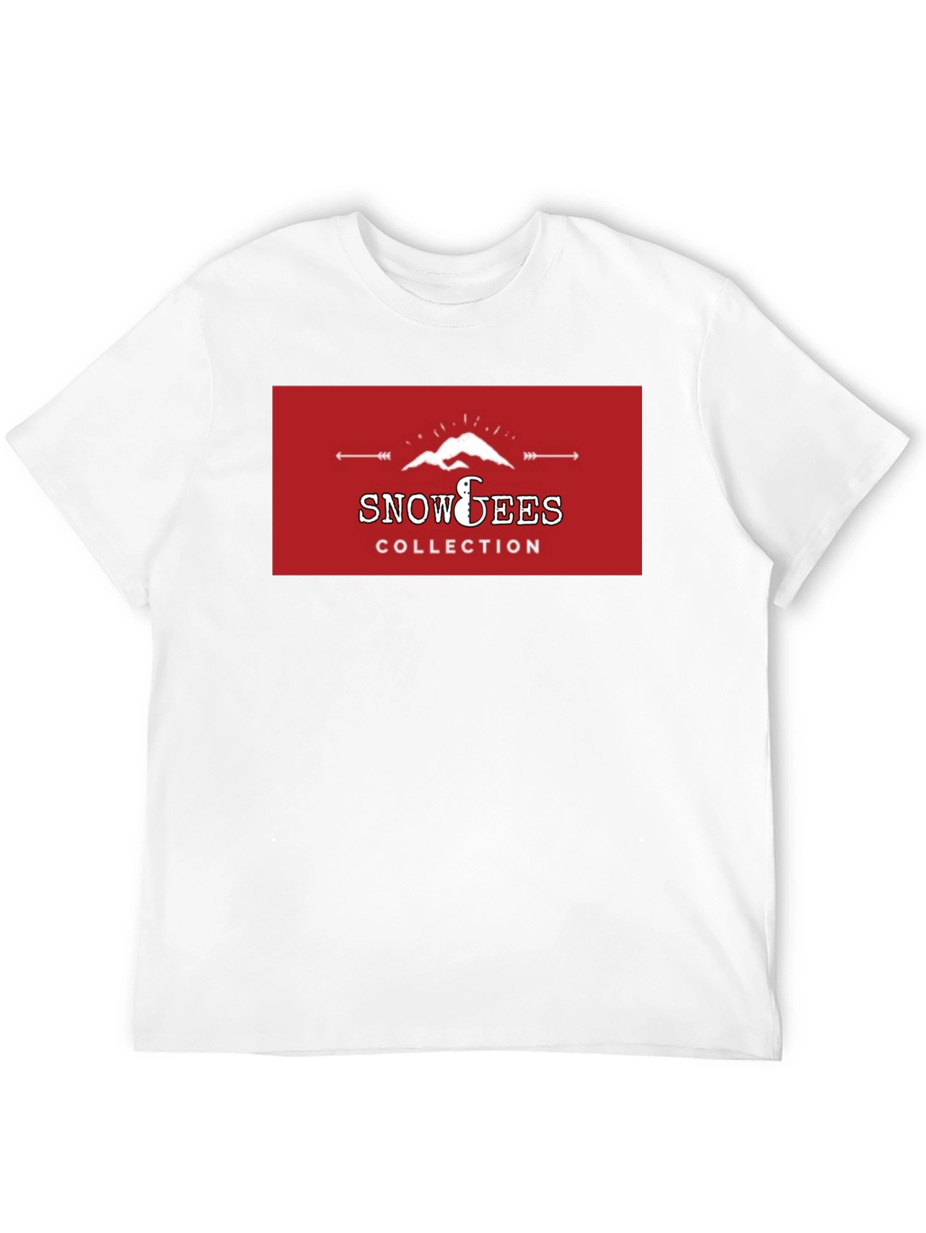 Snowees Collection Graphic Black T-Shirt