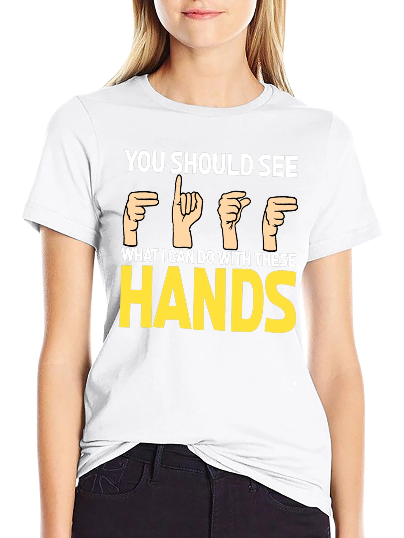Humorous Sign Language T-Shirt