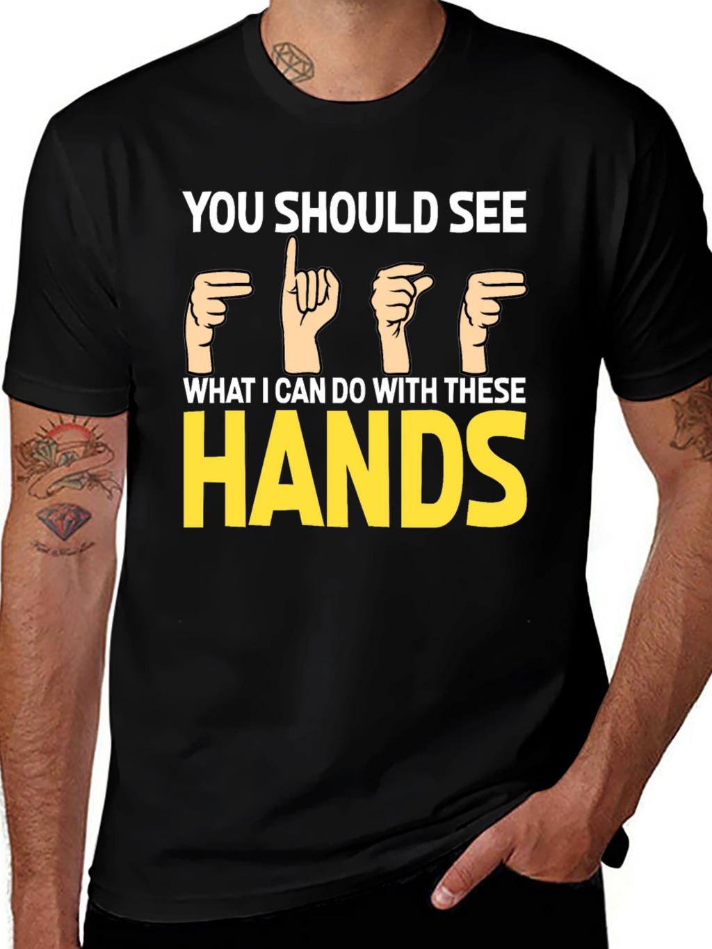 Humorous Sign Language T-Shirt